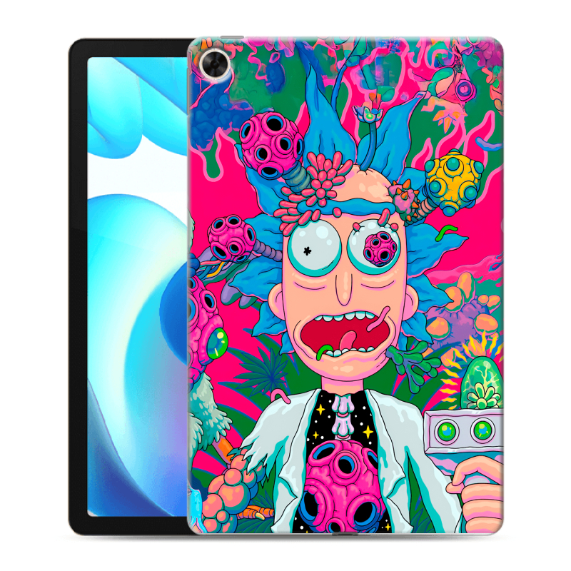 Силиконовый чехол на Realme Pad с принтом Рик и Морти Rick Morty Силиконовый чехол на Realme Pad с принтом Рик и Морти Rick Morty