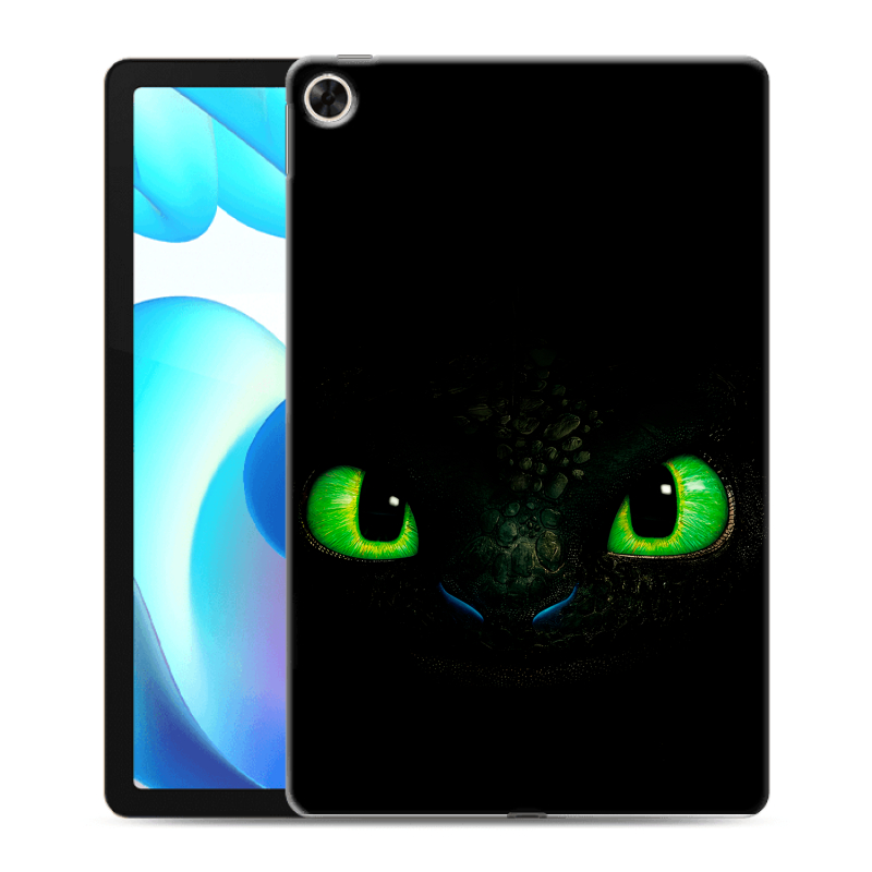 Силиконовый чехол на Realme Pad с принтом Как приручить дракона Силиконовый чехол на Realme Pad с принтом Как приручить дракона