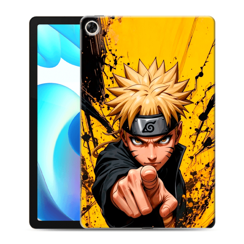 Силиконовый чехол на Realme Pad с принтом Naruto Наруто Силиконовый чехол на Realme Pad с принтом Naruto Наруто