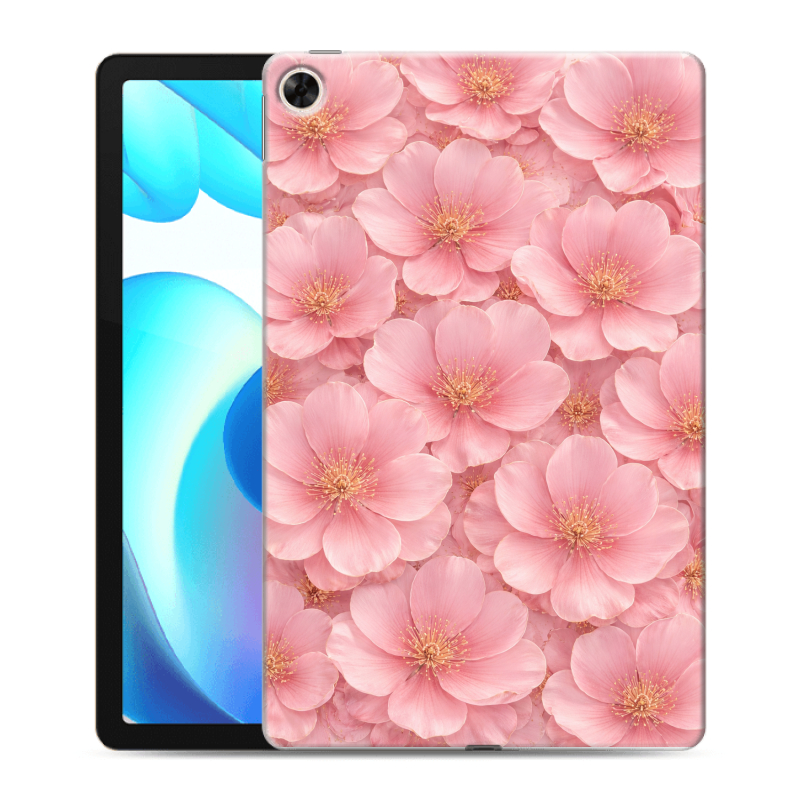 Силиконовый чехол на Realme Pad с принтом женский Силиконовый чехол на Realme Pad с принтом женский