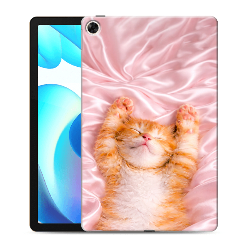 Силиконовый чехол на Realme Pad с принтом женский Силиконовый чехол на Realme Pad с принтом женский