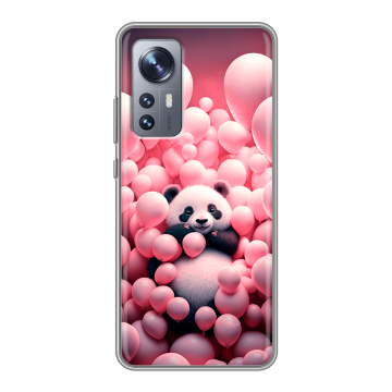 Силиконовый чехол на Xiaomi 12 с принтом Панда