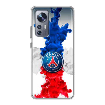 Силиконовый чехол на Xiaomi 12 с принтом PSG ПСЖ Силиконовый чехол на Xiaomi 12 с принтом PSG ПСЖ