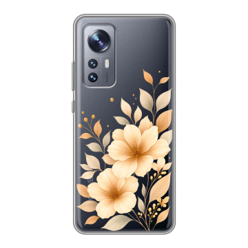 Силиконовый чехол на Xiaomi 12 с принтом для девушки Силиконовый чехол на Xiaomi 12 с принтом для девушки