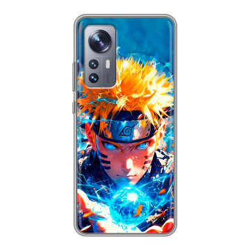 Силиконовый чехол на Xiaomi 12 с принтом Аниме Наруто Naruto