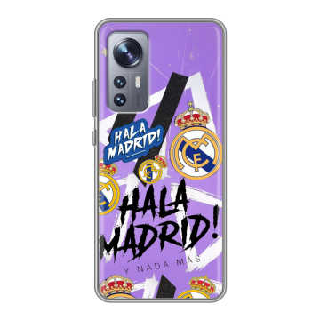 Силиконовый чехол на Xiaomi 12 с принтом Real Madrid Реал Мадрид Силиконовый чехол на Xiaomi 12 с принтом Real Madrid Реал Мадрид
