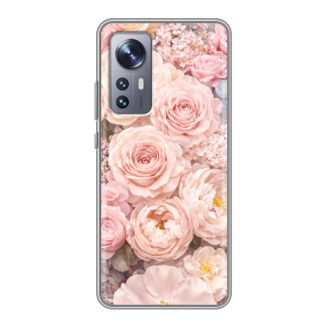 Силиконовый чехол на Xiaomi 12 с принтом женский Силиконовый чехол на Xiaomi 12 с принтом женский