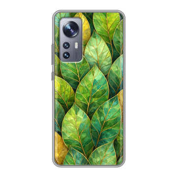 Силиконовый чехол на Xiaomi 12 с принтом женский Силиконовый чехол на Xiaomi 12 с принтом женский