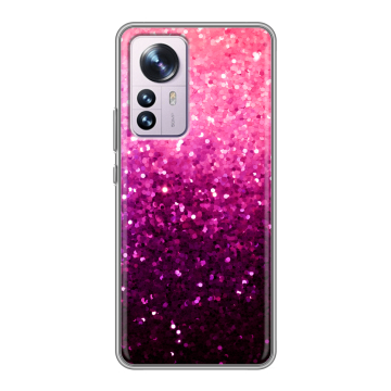 Силиконовый чехол на Xiaomi 12 Pro с принтом Блестки