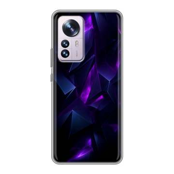 Силиконовый чехол на Xiaomi 12 Pro с принтом Абстракиция Силиконовый чехол на Xiaomi 12 Pro с принтом Абстракиция