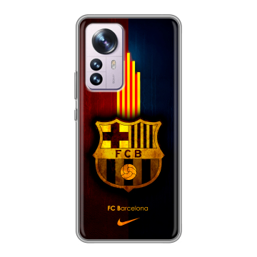 Силиконовый чехол на Xiaomi 12 Pro с принтом Барселона Barcelona Силиконовый чехол на Xiaomi 12 Pro с принтом Барселона Barcelona