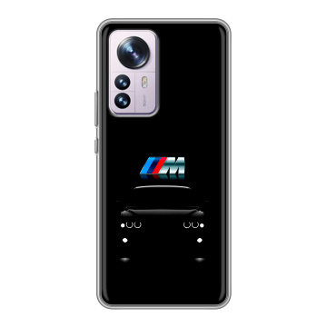 Силиконовый чехол на Xiaomi 12 Pro с принтом БМВ BMW