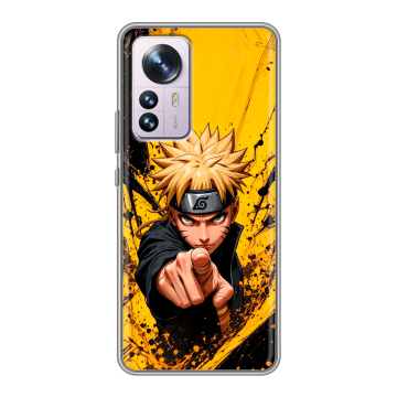 Силиконовый чехол на Xiaomi 12 Pro с принтом Naruto Наруто Силиконовый чехол на Xiaomi 12 Pro с принтом Naruto Наруто