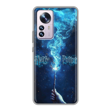Силиконовый чехол на Xiaomi 12 Pro с принтом Harry Potter Гарри Поттер Силиконовый чехол на Xiaomi 12 Pro с принтом Harry Potter Гарри Поттер