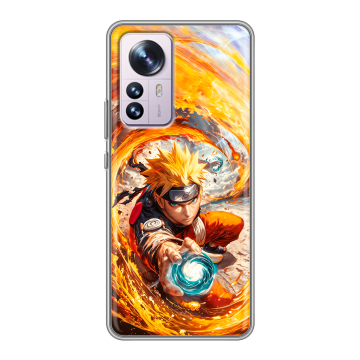 Силиконовый чехол на Xiaomi 12 Pro с принтом Аниме Наруто Naruto Силиконовый чехол на Xiaomi 12 Pro с принтом Аниме Наруто Naruto