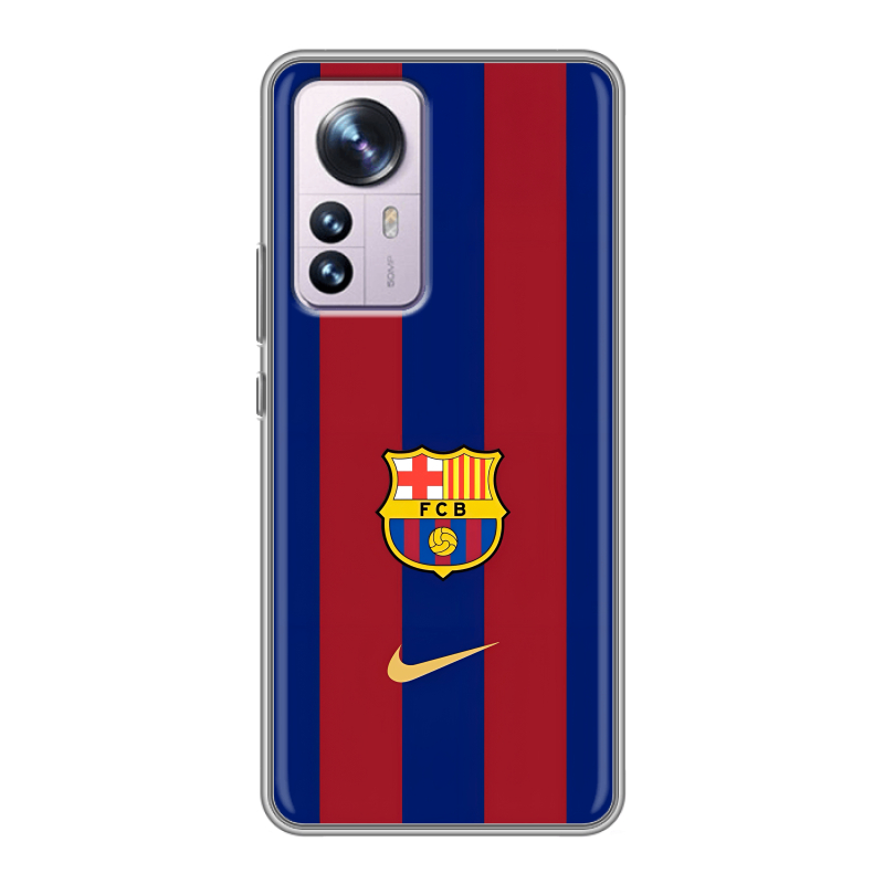 Силиконовый чехол на Xiaomi 12 Pro с принтом Барселона Barcelona Силиконовый чехол на Xiaomi 12 Pro с принтом Барселона Barcelona
