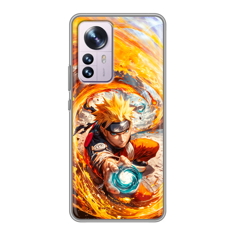 Силиконовый чехол на Xiaomi 12 Pro с принтом Аниме Наруто Naruto Силиконовый чехол на Xiaomi 12 Pro с принтом Аниме Наруто Naruto