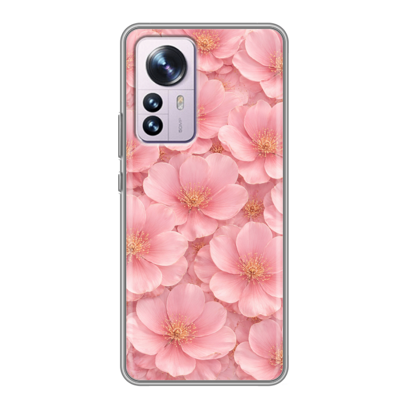 Силиконовый чехол на Xiaomi 12 Pro с принтом женский Силиконовый чехол на Xiaomi 12 Pro с принтом женский