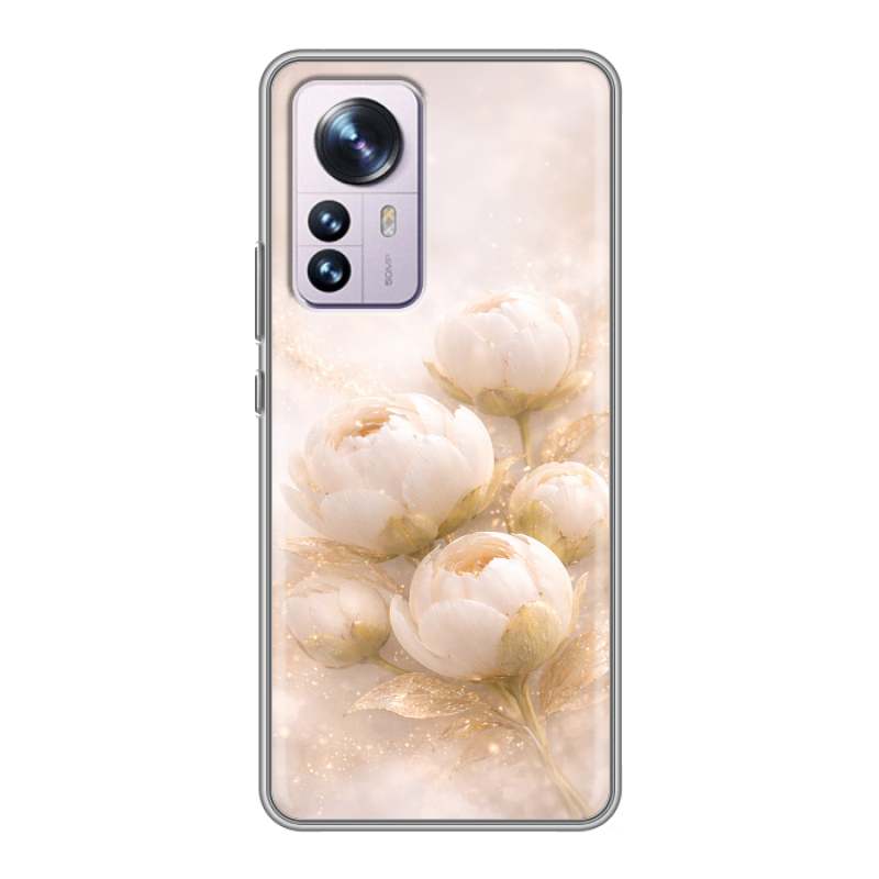 Силиконовый чехол на Xiaomi 12 Pro с принтом женский Силиконовый чехол на Xiaomi 12 Pro с принтом женский