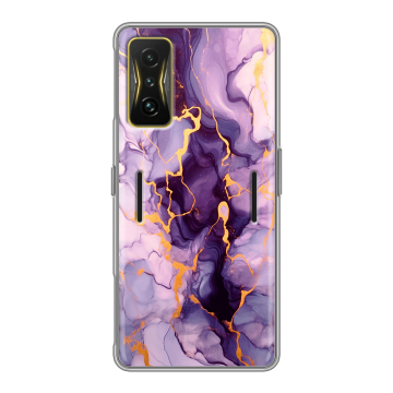 Силиконовый чехол на Xiaomi Poco F4 GT с принтом Мрамор Силиконовый чехол на Xiaomi Poco F4 GT с принтом Мрамор