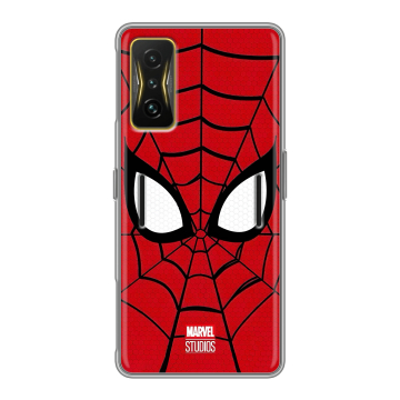 Силиконовый чехол на Xiaomi Poco F4 GT с принтом человек паук spiderman Силиконовый чехол на Xiaomi Poco F4 GT с принтом человек паук spiderman