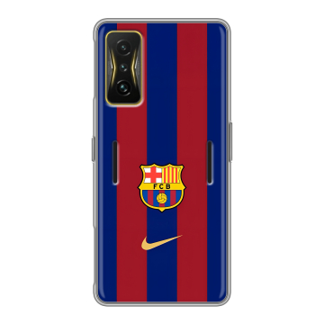 Силиконовый чехол на Xiaomi Poco F4 GT с принтом Барселона Barcelona Силиконовый чехол на Xiaomi Poco F4 GT с принтом Барселона Barcelona
