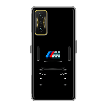 Силиконовый чехол на Xiaomi Poco F4 GT с принтом БМВ BMW Силиконовый чехол на Xiaomi Poco F4 GT с принтом БМВ BMW