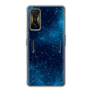Силиконовый чехол на Xiaomi Poco F4 GT с принтом Космос звезды Силиконовый чехол на Xiaomi Poco F4 GT с принтом Космос звезды