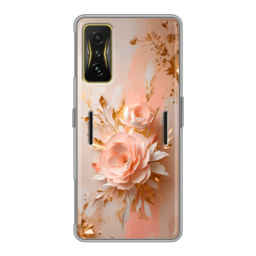 Силиконовый чехол на Xiaomi Poco F4 GT с принтом женский Силиконовый чехол на Xiaomi Poco F4 GT с принтом женский