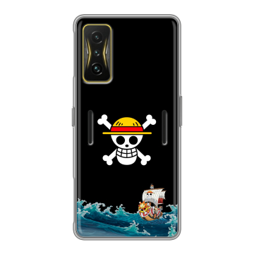 Силиконовый чехол на Xiaomi Poco F4 GT с принтом One Piece Ван Пис Силиконовый чехол на Xiaomi Poco F4 GT с принтом One Piece Ван Пис