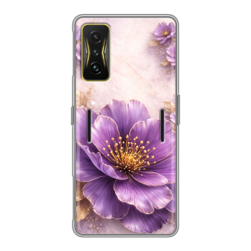 Силиконовый чехол на Xiaomi Poco F4 GT с принтом женский Силиконовый чехол на Xiaomi Poco F4 GT с принтом женский