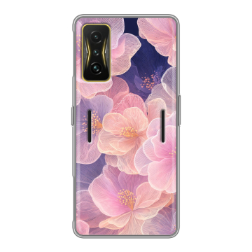 Силиконовый чехол на Xiaomi Poco F4 GT с принтом женский Силиконовый чехол на Xiaomi Poco F4 GT с принтом женский