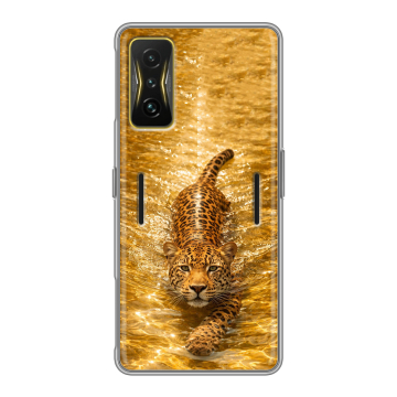 Силиконовый чехол на Xiaomi Poco F4 GT с принтом женский Силиконовый чехол на Xiaomi Poco F4 GT с принтом женский