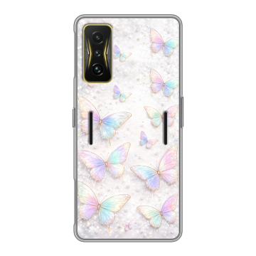 Силиконовый чехол на Xiaomi Poco F4 GT с принтом женский Силиконовый чехол на Xiaomi Poco F4 GT с принтом женский