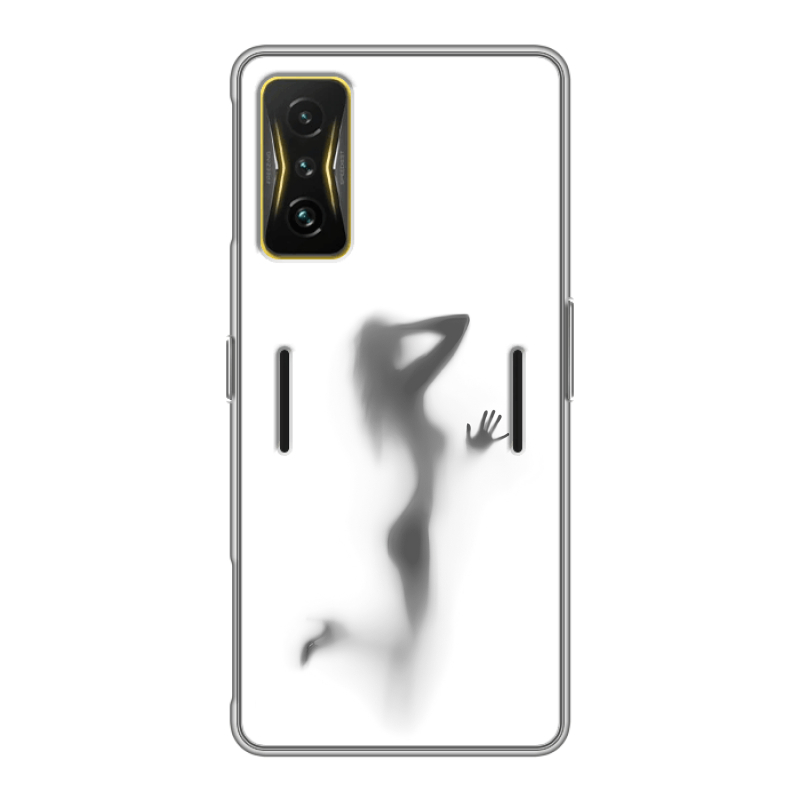 Силиконовый чехол на Xiaomi Poco F4 GT с принтом Силуэт Силиконовый чехол на Xiaomi Poco F4 GT с принтом Силуэт