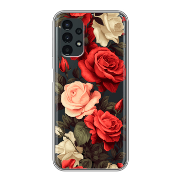 Силиконовый чехол на Samsung Galaxy A13 4G с принтом Розы