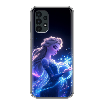 Силиконовый чехол на Samsung Galaxy A13 4G с принтом Холодное сердце Frozen