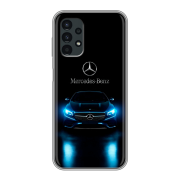 Силиконовый чехол на Samsung Galaxy A13 4G с принтом Mercedes Мерседес Силиконовый чехол на Samsung Galaxy A13 4G с принтом Mercedes Мерседес