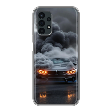 Силиконовый чехол на Samsung Galaxy A13 4G с принтом BMW БМВ Силиконовый чехол на Samsung Galaxy A13 4G с принтом BMW БМВ