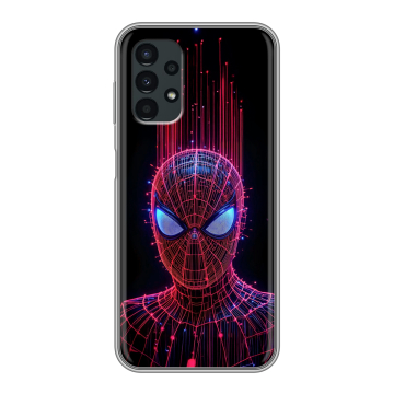 Силиконовый чехол на Samsung Galaxy A13 4G с принтом Spiderman Человек паук