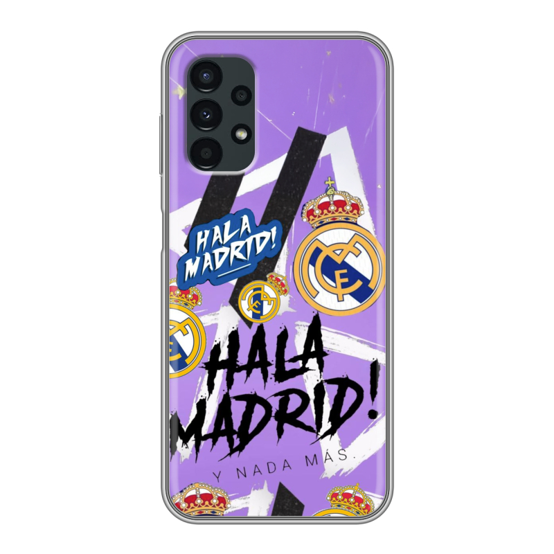 Силиконовый противоударный чехол на Samsung Galaxy A13 4G с принтом Real Madrid Реал Мадрид Силиконовый противоударный чехол на Samsung Galaxy A13 4G с принтом Real Madrid Реал Мадрид