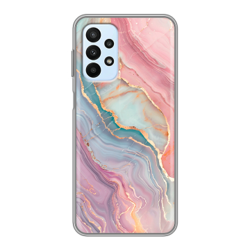 Силиконовый чехол на Samsung Galaxy A23 с принтом розовый мрамор Силиконовый чехол на Samsung Galaxy A23 с принтом розовый мрамор
