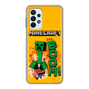 Силиконовый чехол на Samsung Galaxy A23 с принтом Майнкрафт Minecraft Силиконовый чехол на Samsung Galaxy A23 с принтом Майнкрафт Minecraft