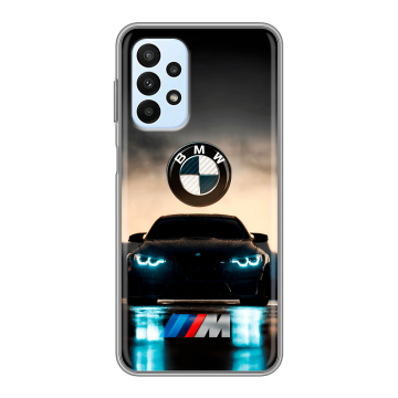 Силиконовый чехол на Samsung Galaxy A23 с принтом БМВ BMW Силиконовый чехол на Samsung Galaxy A23 с принтом БМВ BMW