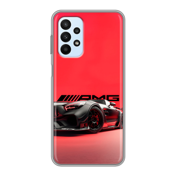 Силиконовый чехол на Samsung Galaxy A23 с принтом Мерседес Mercedes AMG Силиконовый чехол на Samsung Galaxy A23 с принтом Мерседес Mercedes AMG