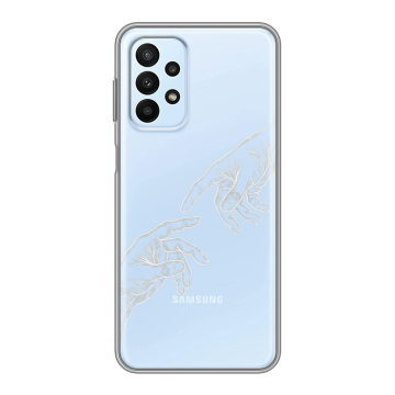 Силиконовый чехол на Samsung Galaxy A23 с принтом Сотворение мира Силиконовый чехол на Samsung Galaxy A23 с принтом Сотворение мира