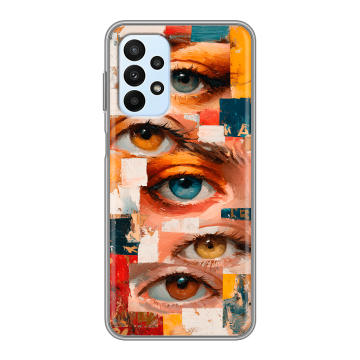 Силиконовый чехол на Samsung Galaxy A23 с принтом Модный принт Силиконовый чехол на Samsung Galaxy A23 с принтом Модный принт