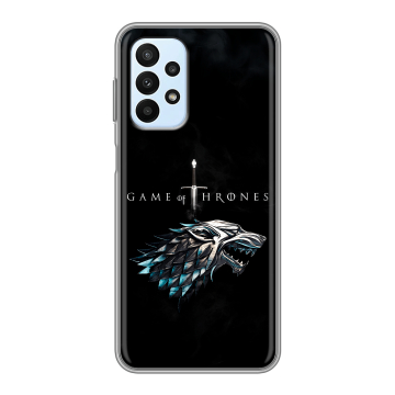 Силиконовый чехол на Samsung Galaxy A23 с принтом Игра Престолов Game Thrones