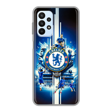 Силиконовый чехол на Samsung Galaxy A23 с принтом Chelsea Челси Силиконовый чехол на Samsung Galaxy A23 с принтом Chelsea Челси
