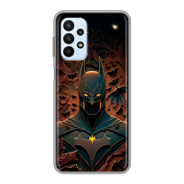 Силиконовый чехол на Samsung Galaxy A23 с принтом Batman Бэтмен Силиконовый чехол на Samsung Galaxy A23 с принтом Batman Бэтмен